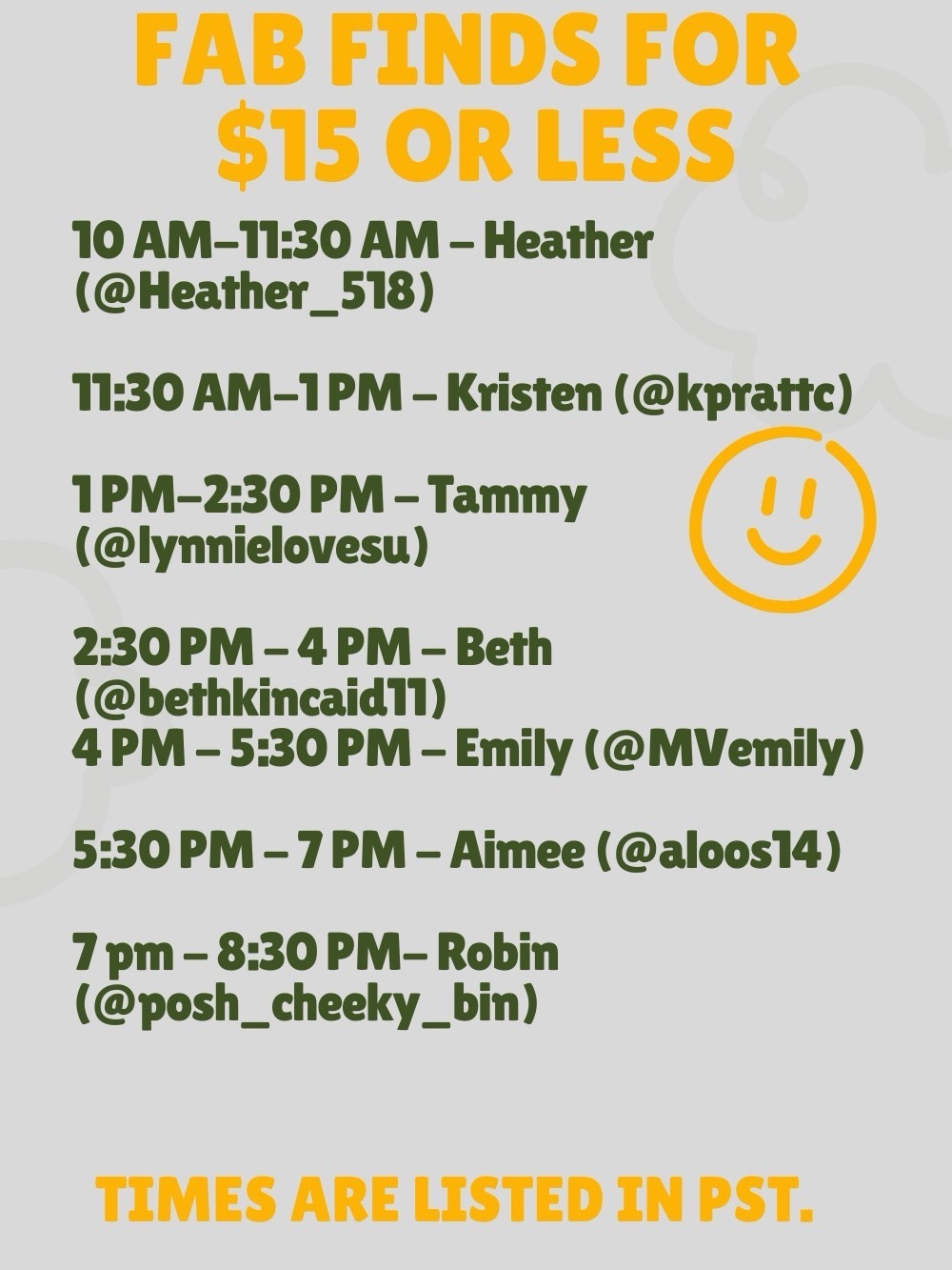 Raid Train - grab your besties and your coffee. We have too much inventory!!!